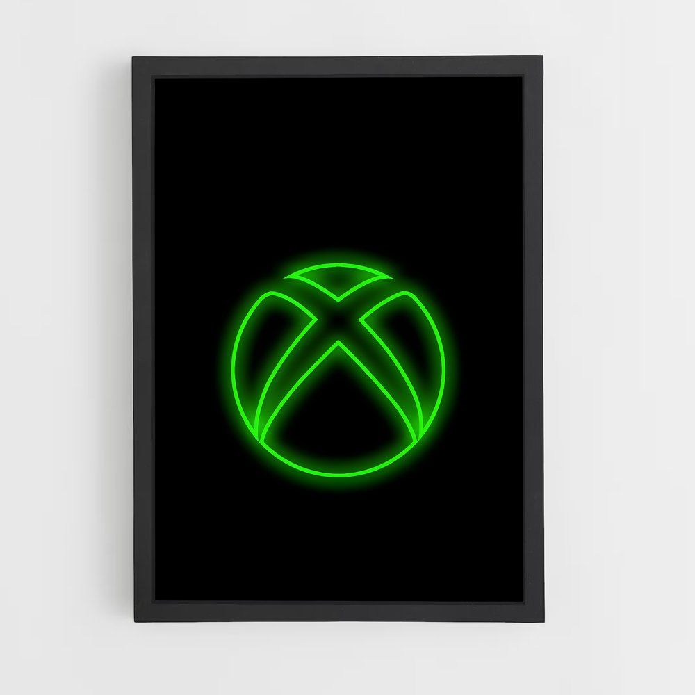 Poster Xbox Enigma – affiche Consoles (vue 2)